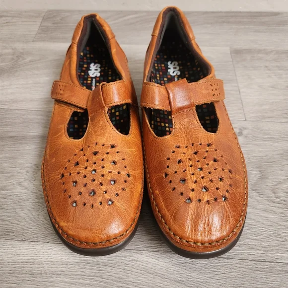 SAS‎ Willow Brown Shoes Size 10 EZ Sytap Support Walk Leather TRIPAD sole Padded - Picture 14 of 14